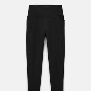 Girlfriend Collective - High-Rise Pocket Legging - Black - Small